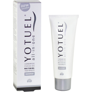 Зубна паста Yotuel All In One Snowmint Whitening відбілююча 75 мл (8426181973353) в Черкасах