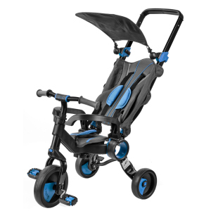 Триколісний велосипед Galileo Strollcycle Black Синій (GB-1002-B) ТОП в Черкасах