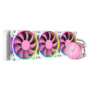 купити Система водяного охолодження ID-Cooling Pinkflow 360 ARGB, Intel: 1200/2066/2011/1366/1151/1150/1155/1156, AMD: TR4/AM4/FM2+/FM2/FM1/AM3+/AM3 , 4-pin