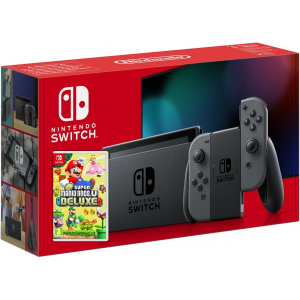 Nintendo Switch Gray (Upgraded version) + Игра New Super Mario Bros. U Deluxe (русская версия) рейтинг