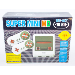 Игровая приставка Сега Мега Драйв 16 бит Super Mini (167 игр встроенно) в Черкассах