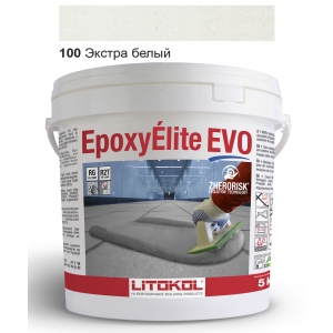 Эпоксидная затирка Epoxyelite EVO c.100 Экстра белая 5кг лучшая модель в Черкассах