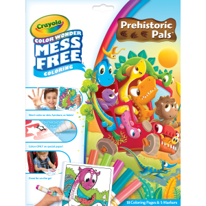 Розмальовка Crayola Color Wonder Динозаври (919068.018) (0071662027223) ТОП в Черкасах