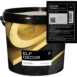 Декоративний воск Elf Decor Wax Toscana Matt 1 л (mbaWAXTos_1)