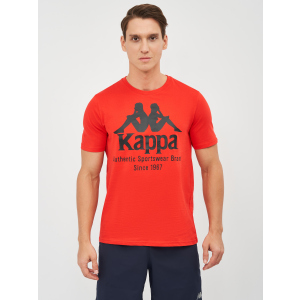 хорошая модель Футболка Kappa 107926-R2 S (46) Красная (4670036623861)