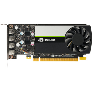 купити PNY PCI-Ex NVIDIA T1000 4GB GDDR6 (128bit) (4 x miniDisplayPort) (VCNT1000-SB)