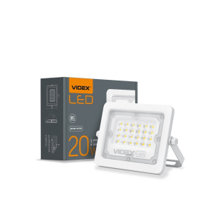 LED прожектор VIDEX F2e 20W 5000K краща модель в Черкасах