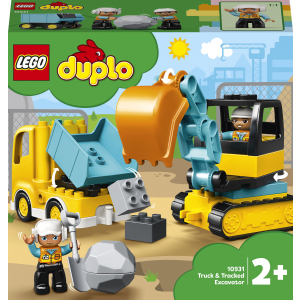 Конструктор LEGO DUPLO Town Вантажівка та гусеничний екскаватор 20 деталей (10931) в Черкасах