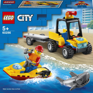 Конструктор LEGO City Great Vehicles Всюдихід пляжних рятувальників 79 деталей (60286)