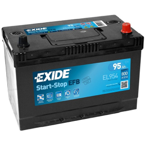 Автомобільний акумулятор Exide Start-Stop EFB 95 А·ч Єв (-/+) Asia (800EN) (EL954) в Черкасах