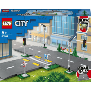 Конструктор LEGO City Town Дорожні плити 112 деталей (60304) краща модель в Черкасах