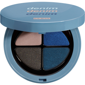 купить Тени для век Pupa One Color One Soul 4-eyeshadows Palette 003 Denim 4 г (8011607349456)