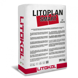 Цементна штукатурка Litokol LITOPLAN SMART швидкого висихання 20кг LPSM0020 рейтинг