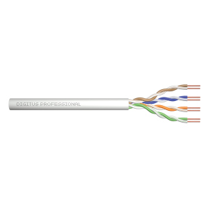 Вита пара Digitus CCA CAT 5e U-UTP AWG 24/1 PVC сірий 305 м (ACU-4511-305) в Черкасах