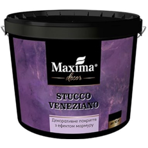 Декоративне покриття Maxima з ефектом мармуру "Stucco Veneziano" 15 кг (4820024426947) в Черкасах