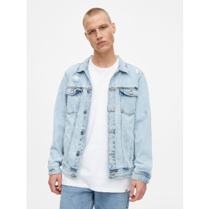 хороша модель Джинсова куртка Pull &amp; Bear 5715/523/427 XL Блакитний джинс (5715523427054)