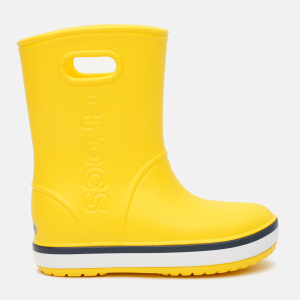 Резиновые сапоги Crocs Kids Crocband Rain Boot 205827-734-C13 30-31 Yellow/Navy (191448404878)