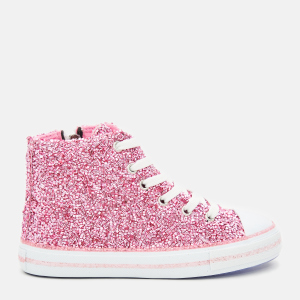 Кеди дитячі VUVU KIDS Pink glitter 3004 11 28 Рожеві з бісером (8380001300428) ТОП в Черкасах