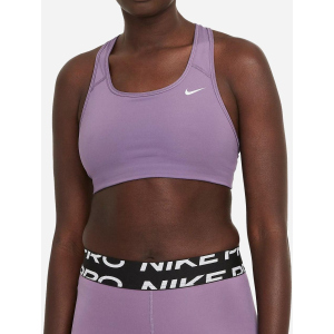 хорошая модель Спортивный топ Nike W Nk Df Swsh Nonpded Bra BV3630-574 M Фиолетовый (195239585173)