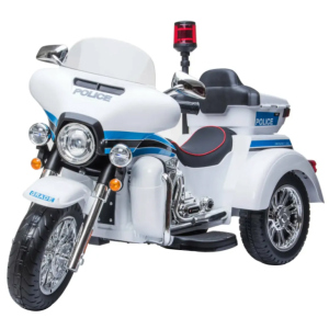 Електротрицикл Kidsauto Police SMT-111 white (6903351801118) краща модель в Черкасах