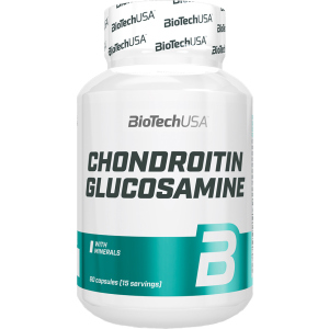 Хондропротектор Biotech Chondroitin & Glucosamine 60 капсул (5999076216604) лучшая модель в Черкассах