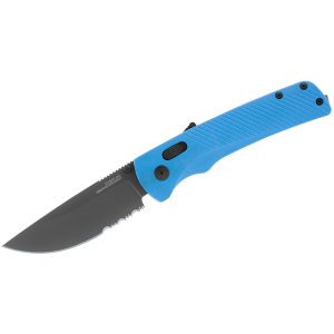 Нож SOG Flash AT Civic Cyan MK3/Partially Serrated 11-18-04-57 краща модель в Черкасах