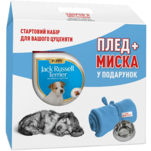 Сухий повнораційний корм Royal Canin Jack Russel Terrier Puppy для цуценят породи Джек Рассел тер'єр до 10 місяців 1.5 кг + плед та миска в подарунок (11_11105) ТОП в Черкасах