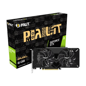 Відеокарта GF GTX 1660 Ti 6GB GDDR6 Dual Palit (NE6166T018J9-1160C) в Черкасах