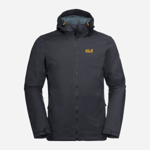 купить Куртка Jack Wolfskin Frosty Morning Jkt M 1113721-6350 S Темно-серая (4060477917115)