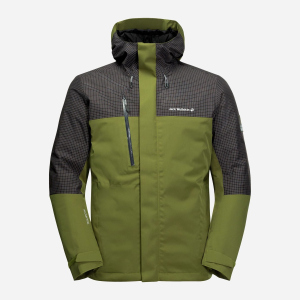 Куртка Jack Wolfskin Dna Icefall Jkt M 1114731-4158 L Серо-зеленая (4060477919782) рейтинг