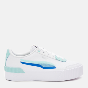 Кеди Puma Carina Lift Shadow 38191502 38 (5) 24 см Puma White-Eggshell Blue (4063699818680) краща модель в Черкасах