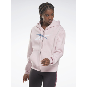 Спортивна кофта Reebok TE Vector FZ Hoodie H62059 S Frost Berry (4064056738108) в Черкасах