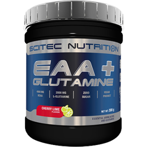 Аминокислоты Scitec Nutrition EAA+Glutamine 300 г Дыня-кола (5999100016187) в Черкассах