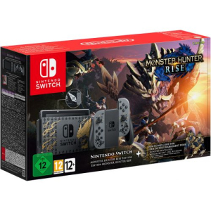 Портативна ігрова приставка Nintendo Switch V2 Monster Hunter Rise Edition [56857] краща модель в Черкасах