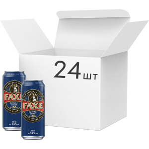 хорошая модель Пиво Faxe Royal Export светлое фильтрованное 5.6% 0.5 л х 24 шт (5741000001356)