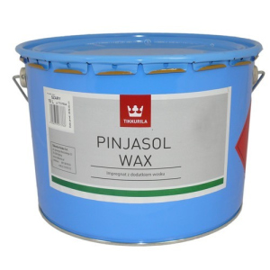 Защитно-декоративная пропитка для дерева с воском Tikkurila Pinjasol Wax 10л Орех лучшая модель в Черкассах