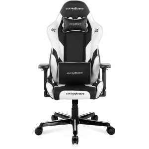 Крісло для геймерів DXRacer G Series D8100 Чорно-біле (GC-G001-NW-C2-NVF) в Черкасах