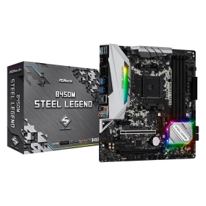 Материнська плата ASRock b450 Steel Legend Socket am4 в Черкасах