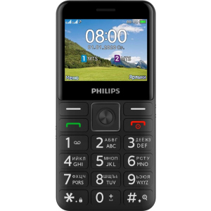 Мобильный телефон Philips E207 Xenium Black в Черкассах