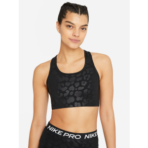 Спортивний топ Nike W Np Df Swsh Lepard Shine Bra DD1117-010 XS (195239599262) в Черкасах