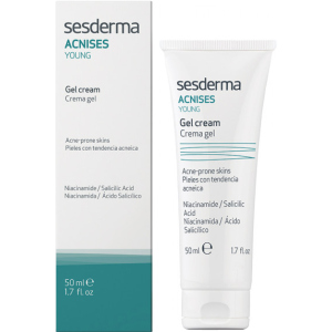 Себорегулюючий крем-гель Sesderma Acnises Young для схильної до акне шкіри 50 мл (8470001512154)