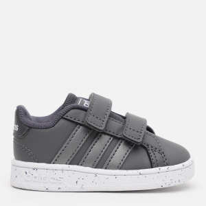 Кеды детские Adidas Grand Court I GZ7620 18 (2K) Grefiv/Ironmt/Ftwwht (4064047664607) лучшая модель в Черкассах