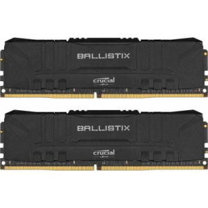 Модуль памяти для компьютера DDR4 16GB (2x8GB) 3200 MHz Ballistix Black MICRON (BL2K8G32C16U4B) в Черкассах