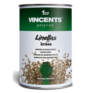 Лляне масло Vincents Polyline Linellas Krasa Caramel 1л