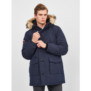 Парка Superdry M5011192A-L6T L Nordic Chrome Navy (5057847231345) ТОП в Черкасах