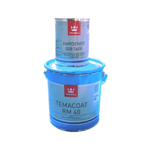 Эмаль эпоксидная TIKKURILA TEMACOAT RM40 химстойкая, TVH-белый, 2,2 + 0,6л рейтинг