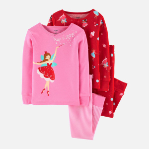 Пижама (футболка с длинными рукавами + штаны) Carters 29634714 92 см 2 шт 969 PRT Print (192136621584) лучшая модель в Черкассах