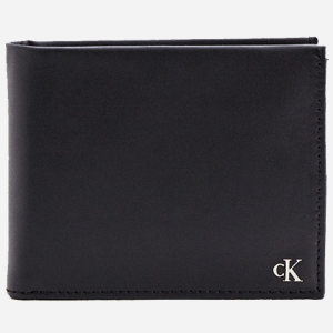 Гаманець чоловічий шкіряний Calvin Klein Jeans K50K507220-BDS Чорний (8719854853879) ТОП в Черкасах