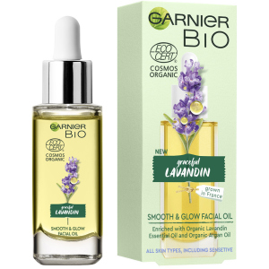Олія для шкіри обличчя Garnier Bio з екстрактом лавандину 30 мл (3600542196895)