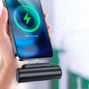 УМБ міні портативний Magnet Power Bank 3000mAh 18W Fast Charge black краща модель в Черкасах